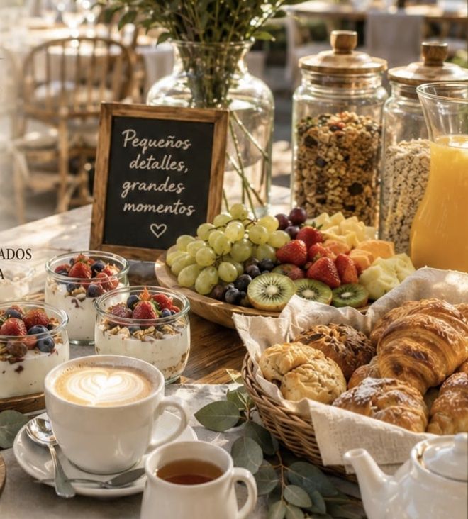 Desayunos y brunch corporativos